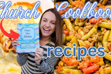 4 Church Cookbook recipes! A Subbie sent me this cookbook!!!