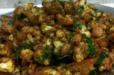 Cauliflower pepper fry |Gobi pepper fry | Easy Gobi recipes