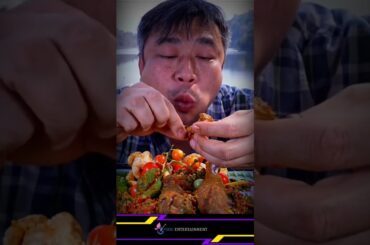 asmr. hot and chili to the machine. roast chicken ban kai has aged. intense recipe 10. mukbang