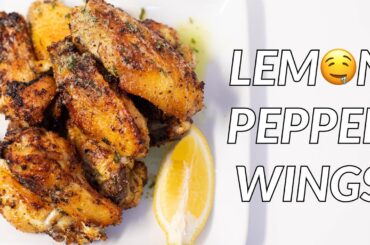 Elevate Your Wing Game: Irresistible Air Fryer Lemon Pepper Recipe
