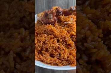 GHANAIAN JOLLOF RICE #shorts