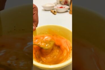 ASMR garlic and spinach omelette recipe- better than pizza - tasty meal