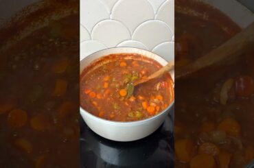 This classic and budget-friendly soup never disappoints #shorts