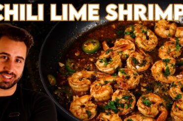 Chili Lime Shrimp | Hot Garlic Shrimp Recipe