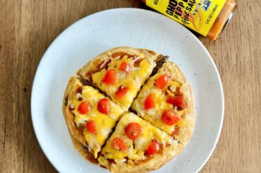 Rate my homemade Mexican Pizza