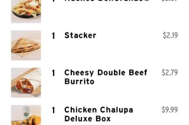 Rate my order