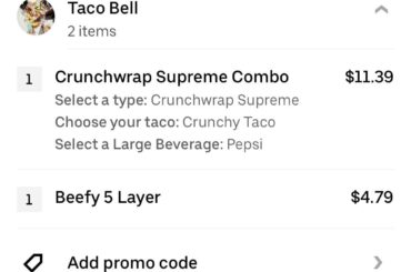 Uber Eats Orders: How Much Is Yours?