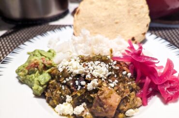 First time green chili - I hope I did not qualify for mexicanfoodgore