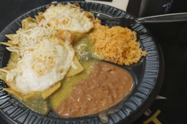 Chilaquiles I had yesterday, from Abuela's Tacos in Las Vegas