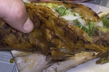 Tacos de res.