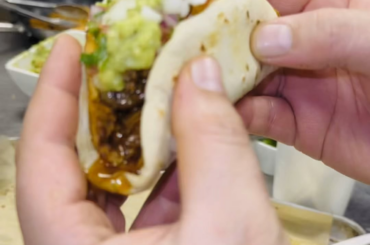 Beef tacos.