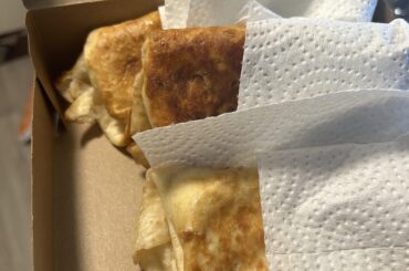 Made some crunchwraps at home!