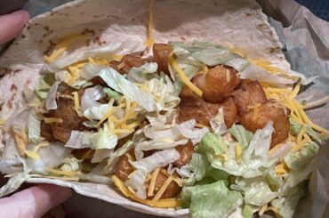 I thought they gave me a burrito by accident.
