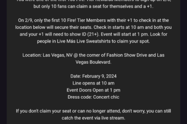 Let's go! I hope they have some giveaways for the in-person event!