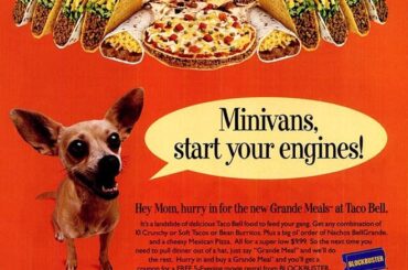 Ad for Taco Bell Grande Meals, 1999
