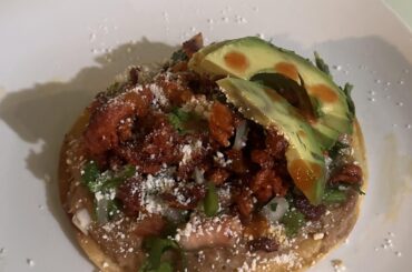 Al Pastor Tostada Borracho