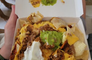 I got some Taco Bell today and they gave me the hook up on these Nachos.