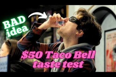 i ate $50 worth of Taco Bell at the Hollywood Blvd Cantina location