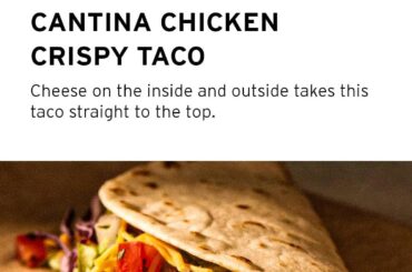 This cantina chicken menu coming out next month looks FIRE!