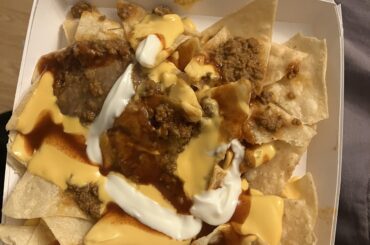Loaded Beef Nachos Train