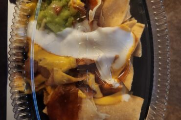 Fancy box for the Loaded Beef Nachos today! Happy Friday!