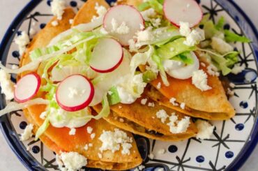 Tacos dorados de papa for meatless Friday