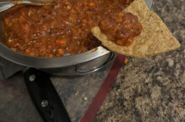 Was thinking about making a hanger steak and eggs dish with a shiitake, tomato, chipotle adobo, carrot, habanero salsa all day at work yesterday. Turned out great!