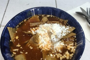 From the Fonda: sopa de tortilla and tacos dorados