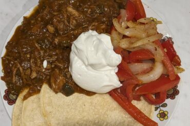Braised Pork with Tortillas
