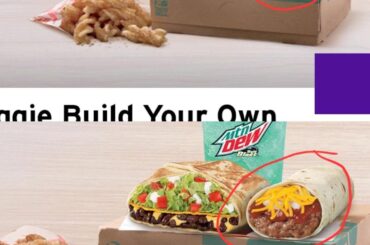 Veggie Cravings Box becomes a bit more sad after clicking "build".