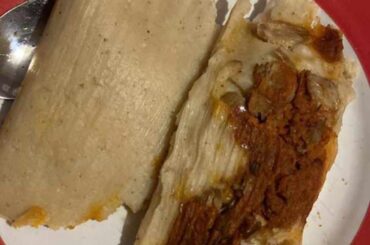 First attempt at tamales