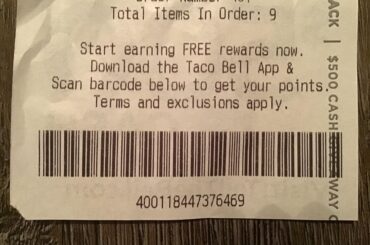 For whoms’t’d’ve ever wants the points, here ya go!