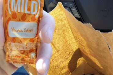 I didn't order any sauce packets,  is this a sign?