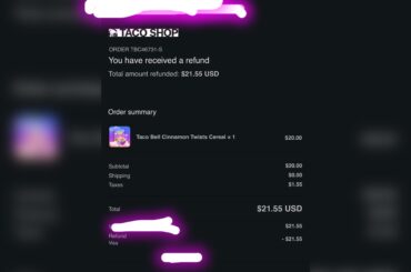 Does this mean they cancelled my order?