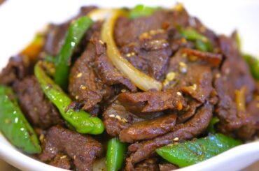 The Best Chinese Beef Stir Fry Recipe (Onion and Pepper Steak)