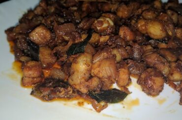 Pork Pepper Fry | Pork Pepper Fry Mangalorean Style