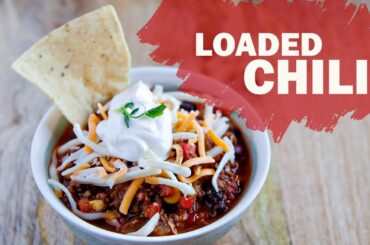 Beef Chili with Beans and Veggies #shorts