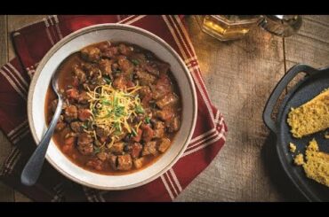 Slow Cooker Game Day Steak Chili recipe