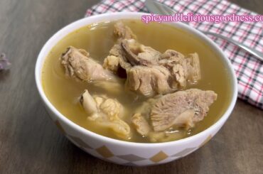 PEPPER SOUP RECIPE | HOW TO COOK AUTHENTIC DELTAN TURKEY PEPPER SOUP | @SpicyDeliciousGoodness