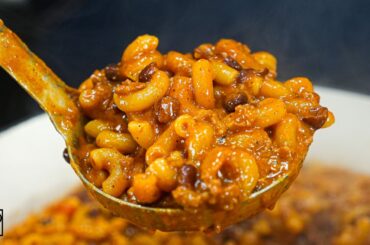 30 Min Chili Mac! Quick & Budget-Friendly