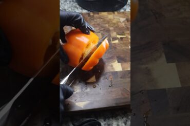 ASMR COOKING  | STUFFED PEPPERS #foodshorts