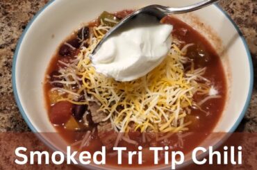 Slow Cooker SMOKED Tri Tip Chili Recipe!