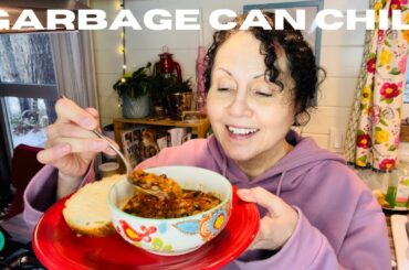 Cleaning Out The Freezer & Making Garbage Can Chili!