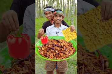 Noodle Crunchy Snacks Chaat Recipes | Best Crispy Maggi Recipe Ever | Cooking Shorts Videos.