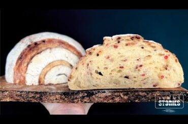 Bread on sourdough starter with pink pepper. Recipe and technology of preparation.