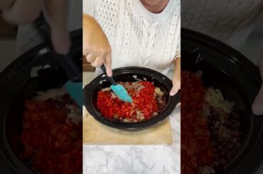 Seasonal Slow-Cooker Chili is so Easy!