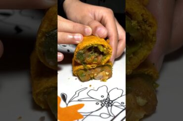 Rajasthani Mirchi Vada #shorts #asmr #food #chefindianasmr