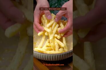 EASY SIMPLIFIED FRENCH FRIES RECIPE #recipe #cooking #chinesefood #frenchfries #potato #comfortfood