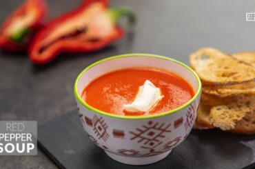 Red Pepper Soup | Food Channel L Recipes