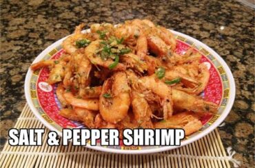 SALT & PEPPER SHRIMP Recipe